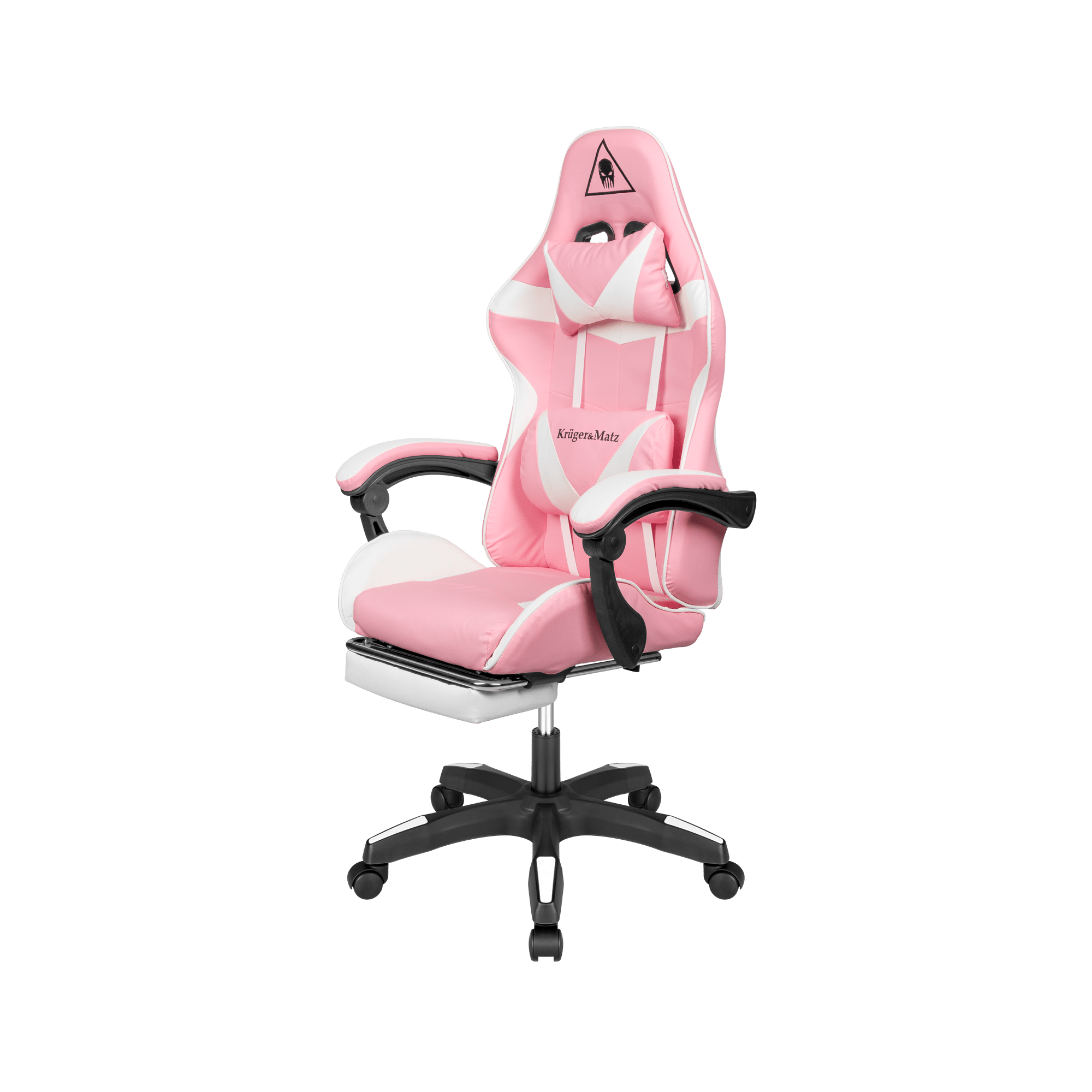Gaming chair Kruger&Matz GX-150 White-pink