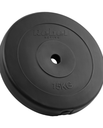 Bituminous load set 2x15kg, hole 31mm, classic disc, REBEL ACTIVE