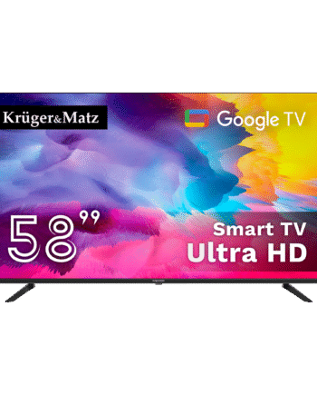 Kruger&Matz TV 58" UHD smart DVB-T2/S2 H.265 Hevc