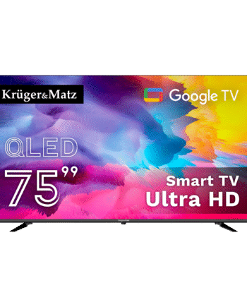 Kruger&Matz TV 75" QLED UHD smart DVB-T2/S2 H.265 Hevc