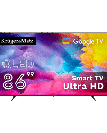 Kruger&Matz TV 86" UHD QLED smart DVB-T2/S2 H.265 Hevc