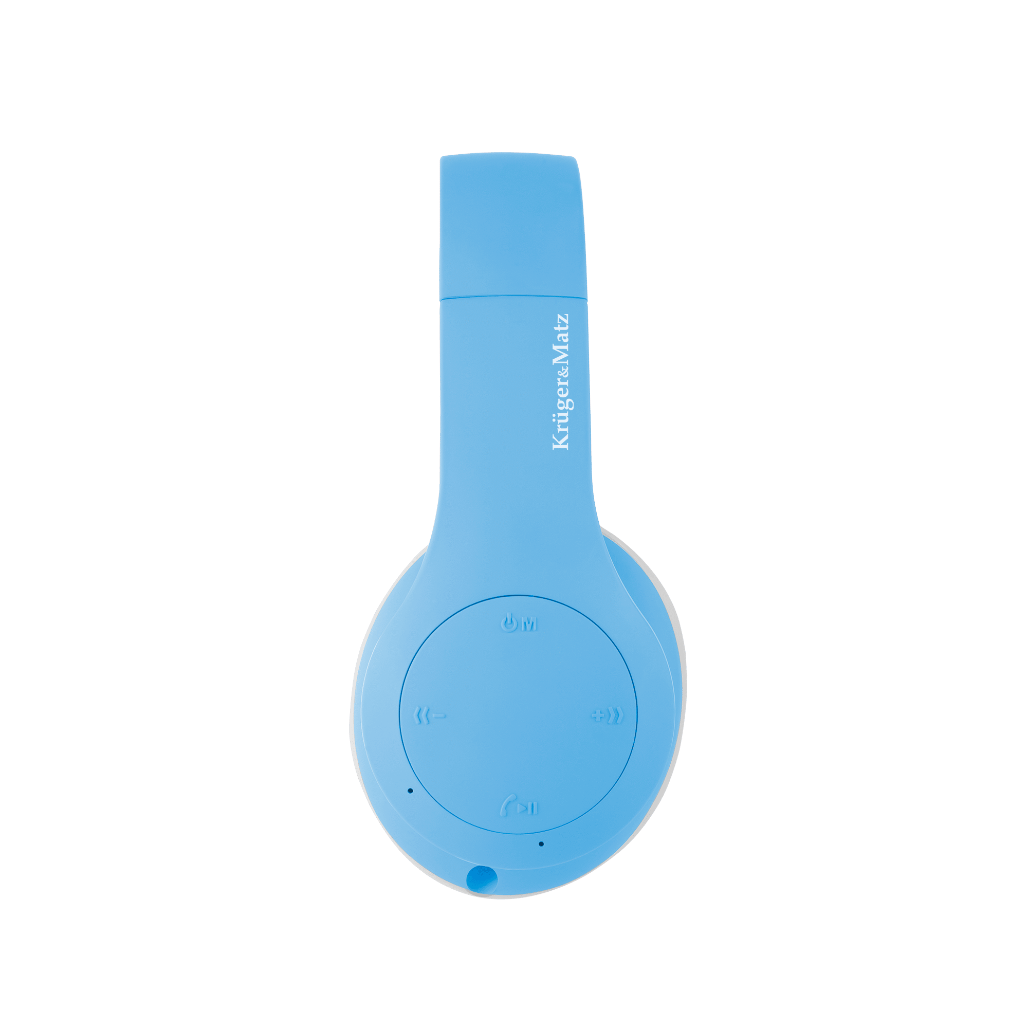 Wireless over-ear headphones for children Kruger&Matz model Street Kids, blue