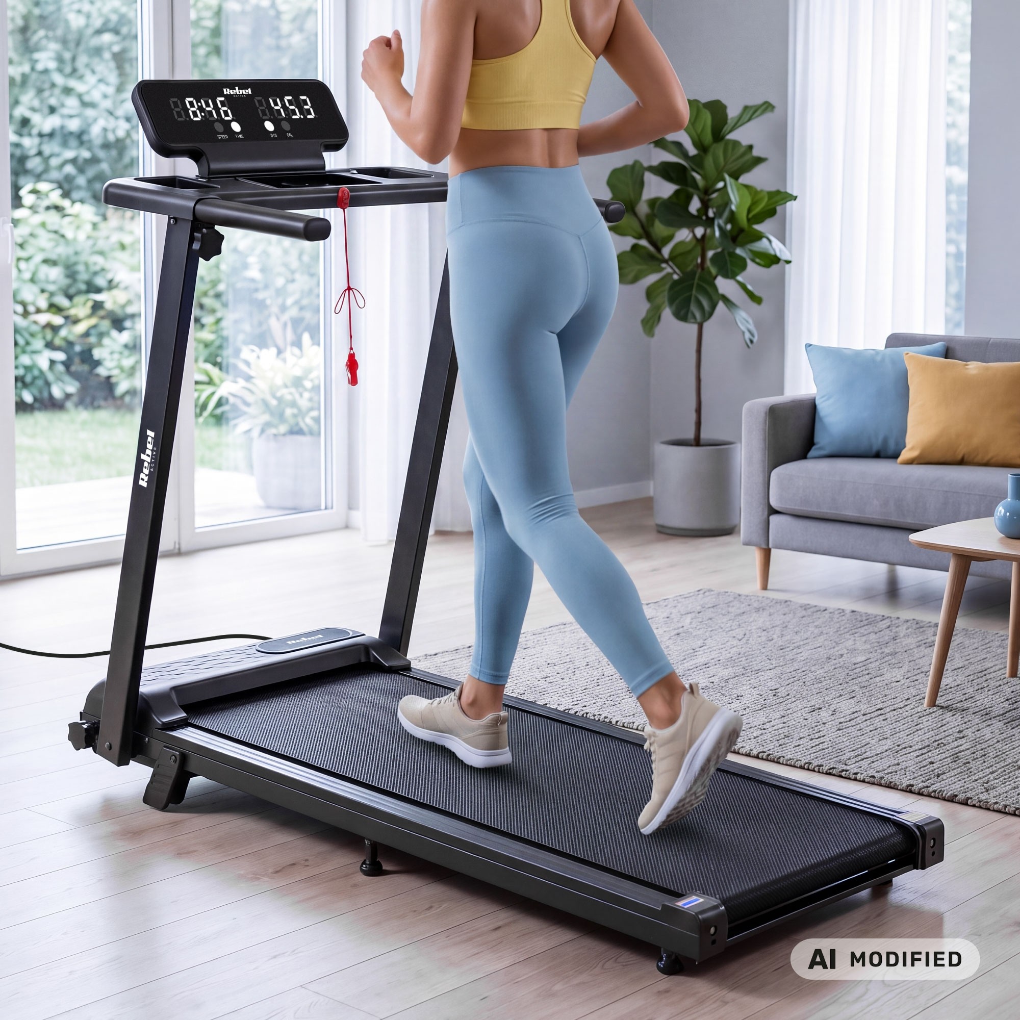 Electric treadmill REBEL ACTIVE model RBA-1021