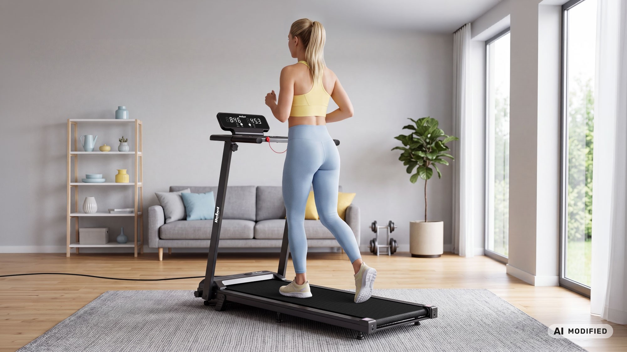 Electric treadmill REBEL ACTIVE model RBA-1021