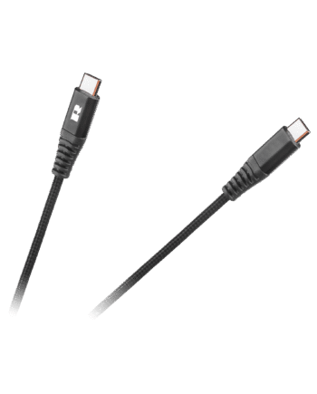 USB Type-C to USB Type-C Cable REBEL 100 cm Black
