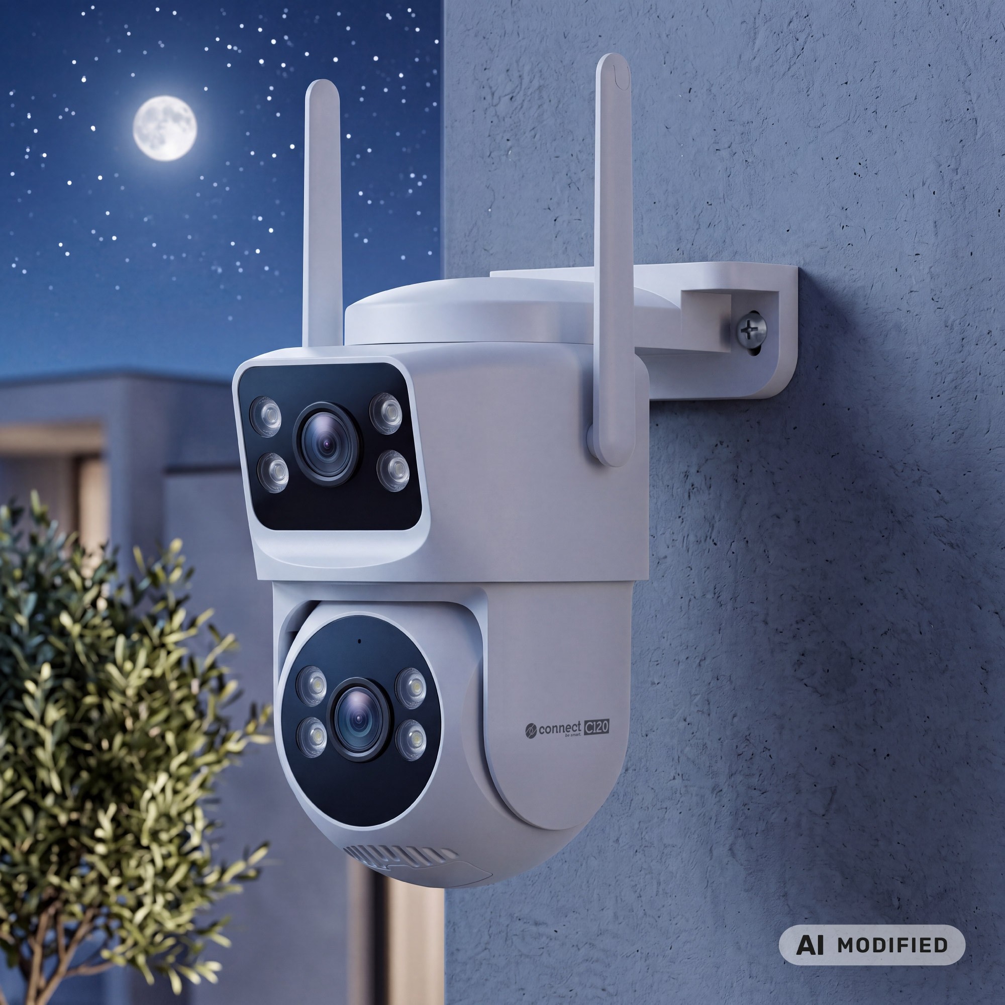 Kruger&Matz Connect C120 Tuya Outdoor Wi-Fi Camera