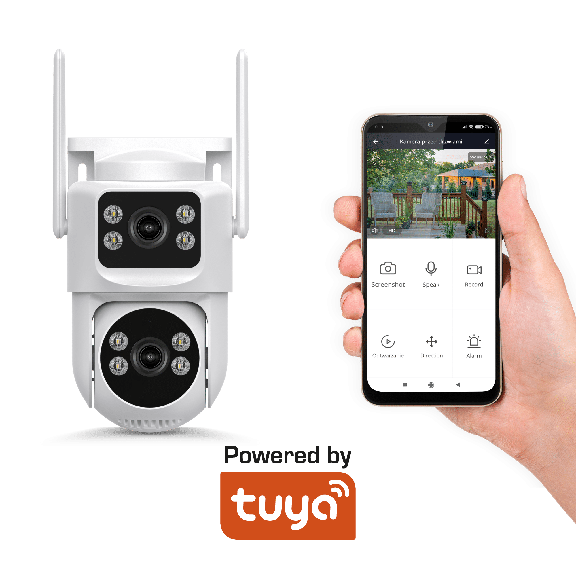 Kruger&Matz Connect C120 Tuya Outdoor Wi-Fi Camera