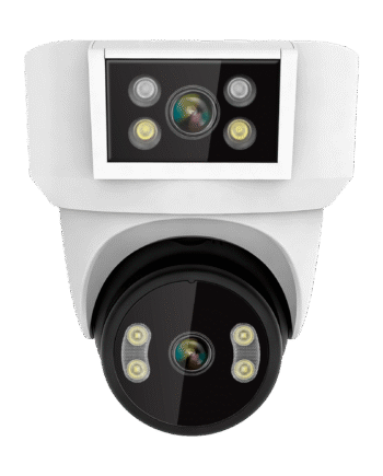 Kruger&Matz Connect C180 WiFi Camera 2x PTZ Lens 360° 2K Tuya Smart Life Color Night Audio AI
