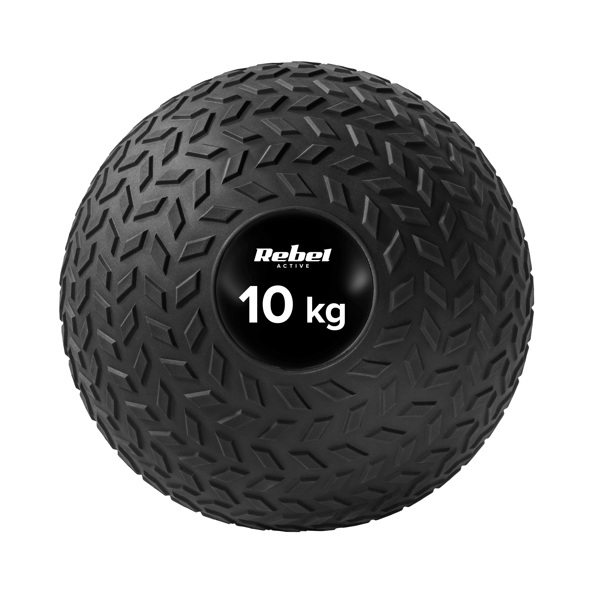 Small Medicine Exercise Rehabilitation Slam Ball 23cm 10kg, REBEL ACTIVE