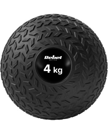 Small Medical Exercise Rehabilitation Slam Ball 23cm 4kg, REBEL ACTIVE